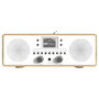 Reflexion HRA21DAB+ Radio Estéreo DAB+/DAB y FM Blanco/Marrón