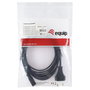 EQUIP Cable de alimentación C7 a 2 pines de 3m, Negro