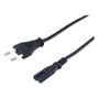 EQUIP Cable de alimentación 2pin a C7 3m Negro