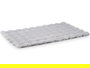 Berilo Alfombra Baño Gris 80 x 50 x 1 cm (Set de 12)