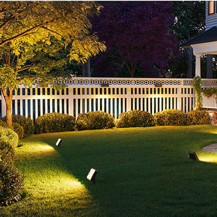 Govee Focos LED para exteriores RGBWW, Pack de 4, Negro Govee Focos LED para exteriores RGBWW, Pack de 4, Negro