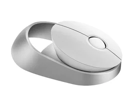 Rapoo Ralemo Air 1 Ratón Viajes Inalámbrico RF 2.4GHz y Bluetooth 5.0 Óptico 1600 DPI Blanco con Batería Recargable