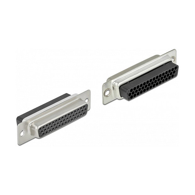 DeLOCK Adaptador D-Sub HD 44 Pin Hembra a 2 x RJ45 Hembra Beige