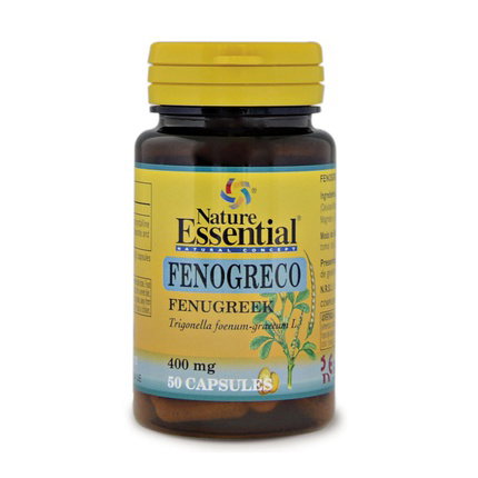 NATURE ESSENTIAL Fenogreco 400 mg, 50 cápsulas