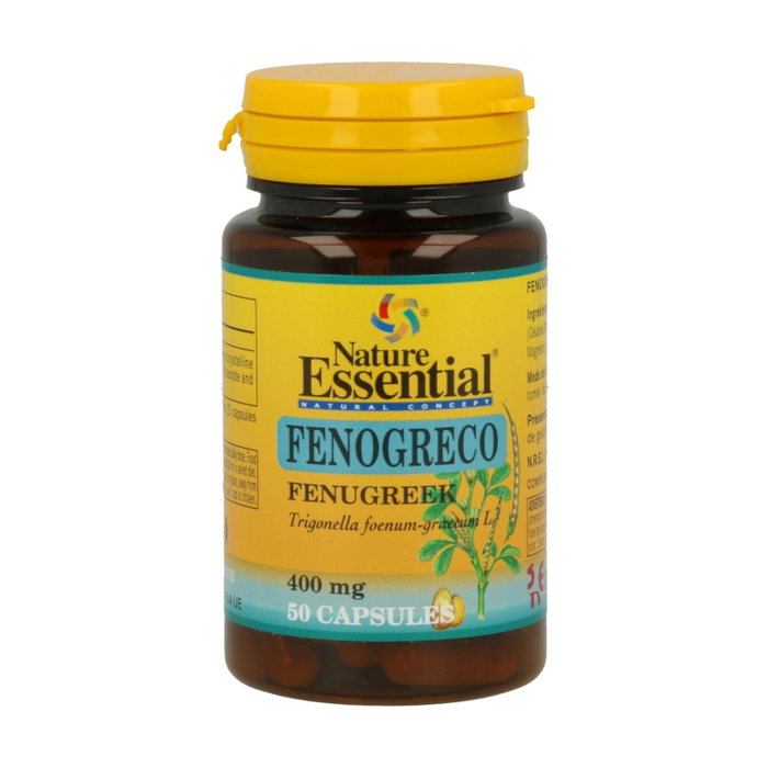 NATURE ESSENTIAL Fenogreco 400 mg 50 cápsulas