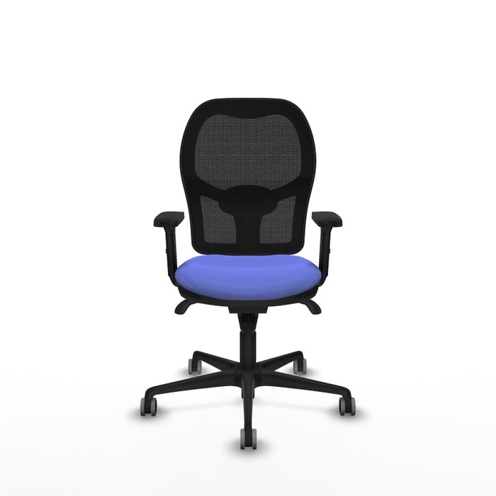 PIQUERAS Y CRESPO Silla de oficina Jorquera Azul claro y Negro