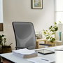 PIQUERAS Y CRESPO Silla de oficina Motilla con mecanismo Sincro/Traslack, Negro