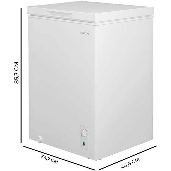 Congelador Cecotec Bolero CoolMarket Chest 99M Blanco D 99 L