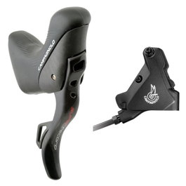 Campagnolo Maneta Freno/Cambio Super Record EPS Derecha Hidráulico 12V Pinza Trasera Flat Mount Negro