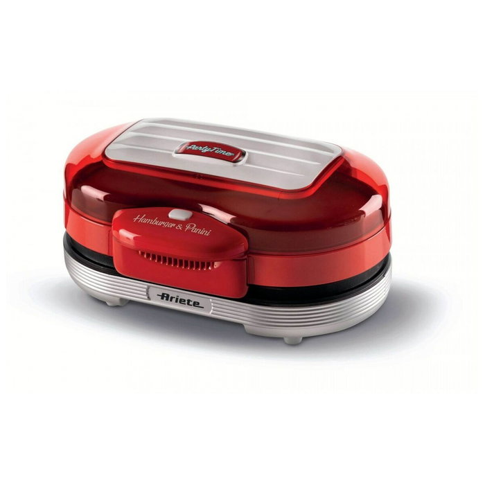 Ariete Máquina de Hamburguesas Party Time Roja Ariete Máquina de Hamburguesas Party Time Roja