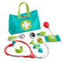 Fisher-Price Maletín Pequeño Doctor Juego de Imitación con 7 Piezas para +6 Meses