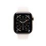 Apple Watch Series 11 42 mm Titanio Dorado con Correa Deportiva Rosa S/M GPS + Cellular