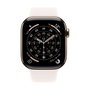 Apple Watch Series 11 42 mm Titanio Dorado con Correa Deportiva Rosa S/M GPS + Cellular