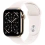 Apple MF84W4ZRA Apple Watch Series 11 GPS + Cellular 42 mm Caja Titanio Dorado Correa Deportiva Tono Rubor Claro Talla S/M