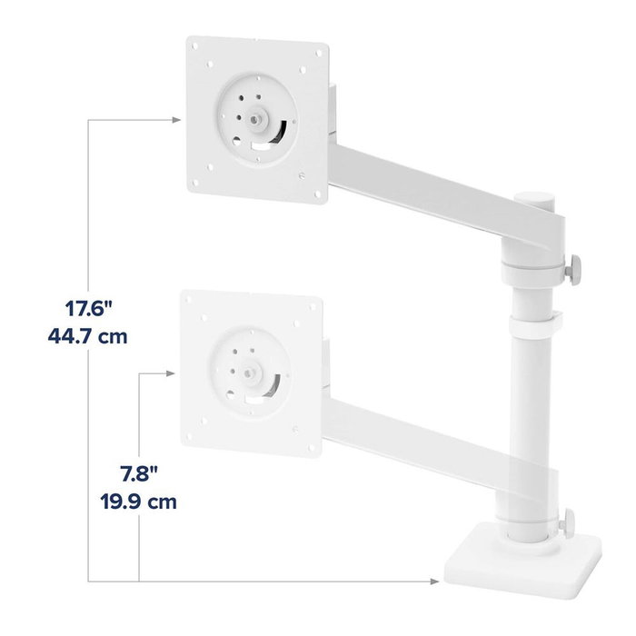 Ergotron NX Series 45-669-216 Brazo para Monitor 34 pulgadas Blanco y Negro Ergotron NX Series 45-669-216 Brazo para Monitor 34 pulgadas Blanco y Negro