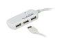 Aten Hub de Extensión Activo USB 2.0 UE2120H con 4 Puertos y 12 m de Cable