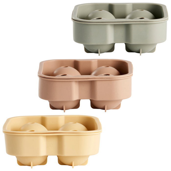 Day Molde para 4 Cubitos de Hielo Esféricos de Silicona, Colores Surtidos 12x12 cm Day Molde para 4 Cubitos de Hielo Esféricos de Silicona, Colores Surtidos 12x12 cm