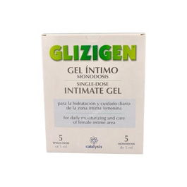 Glizigen Gel Íntimo Interno Monodosis 5X5Ml para Salud Vaginal y Relaciones Sexuales