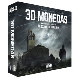 Maldito Games 30 Monedas Juego de mesa cooperativo (basado en la serie) para 1-2 jugadores, a partir de 14 años, misterio e investigación, PEGI 14, versión ES