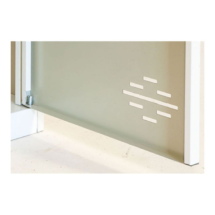 Simon Rack Taquilla Metálica 1 Puerta Gris 30x50x180 cm con Cerradura y Llave