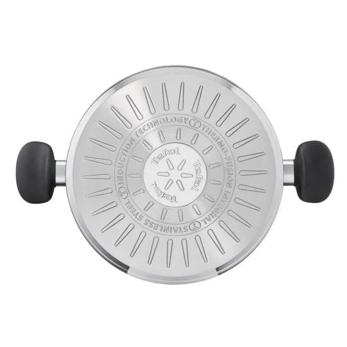 Cacerola SEB Plateado Acero Inoxidable Ø 24 cm 5 L Cacerola SEB Plateado Acero Inoxidable Ø 24 cm 5 L