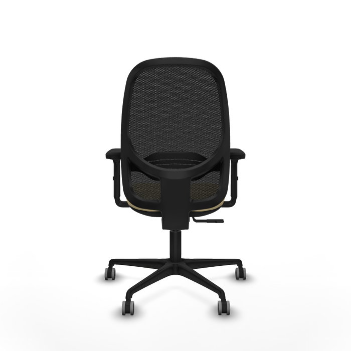 PIQUERAS Y CRESPO Silla de oficina Cilanco con mecanismo Sincro, Crema y Negro PIQUERAS Y CRESPO Silla de oficina Cilanco con mecanismo Sincro, Crema y Negro