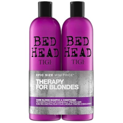 Tigi Bed Head Dumb Blonde Duo Champú y Acondicionador 2 x 750 ml Tigi Bed Head Dumb Blonde Duo Champú y Acondicionador 2 x 750 ml