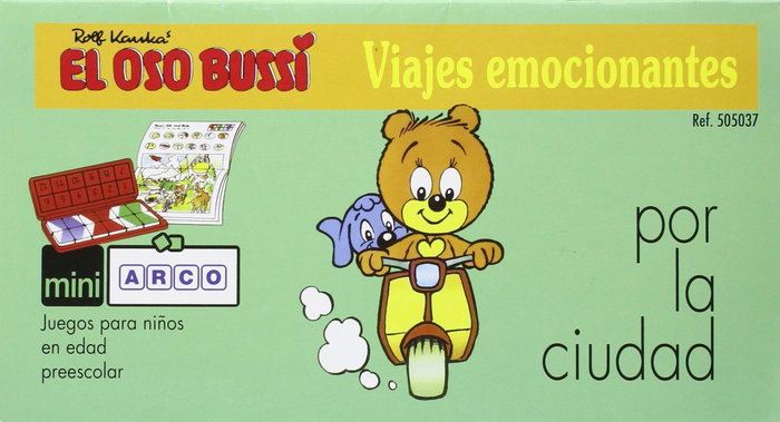 ARCO, EL OSO BUSSI. VIAJES EMOCIONANTES. POR LA CIUDAD - LIBROS MINI ARCO