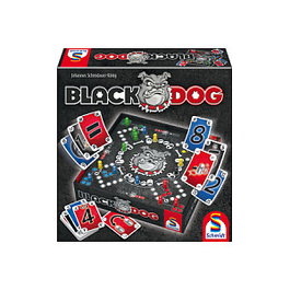 Schmidt Spiele Black DOG Juego de Mesa Familiar Estrategia 2-4 Jugadores 30-45 Minutos Recomendado +8 Años 110 Cartas
