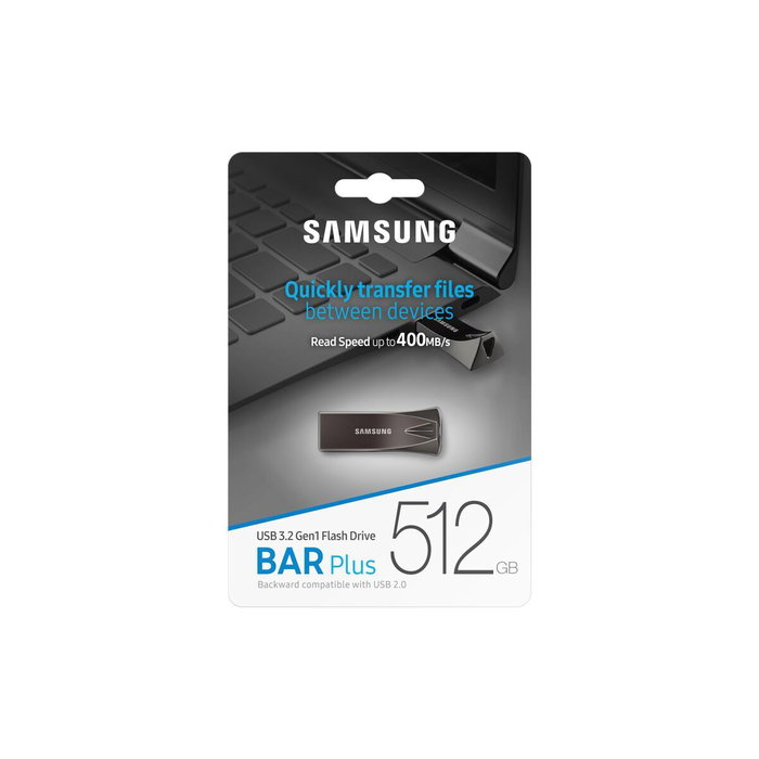 Samsung BAR Plus 512 GB Titan Gray