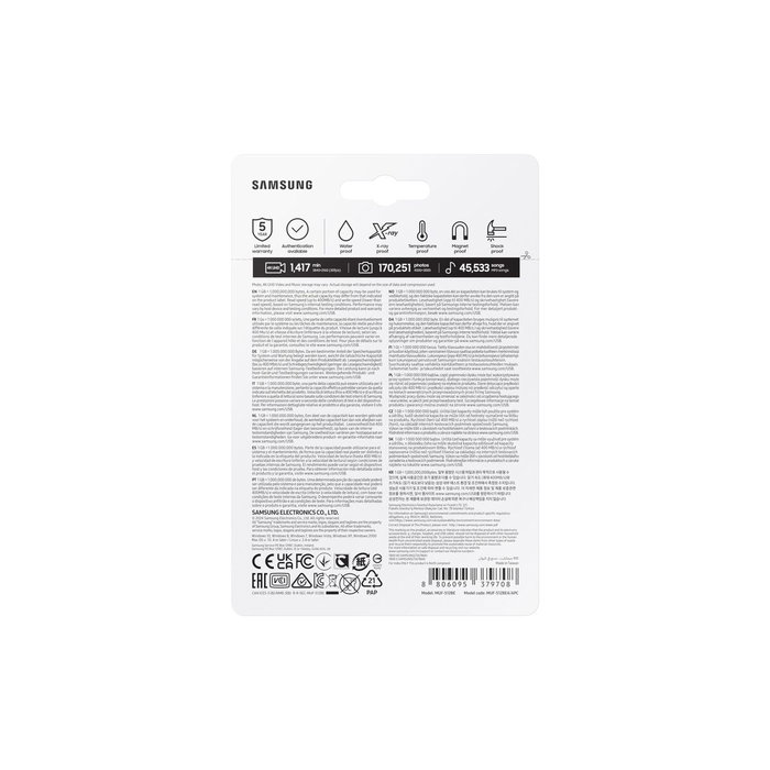 Samsung BAR Plus 512 GB Titan Gray