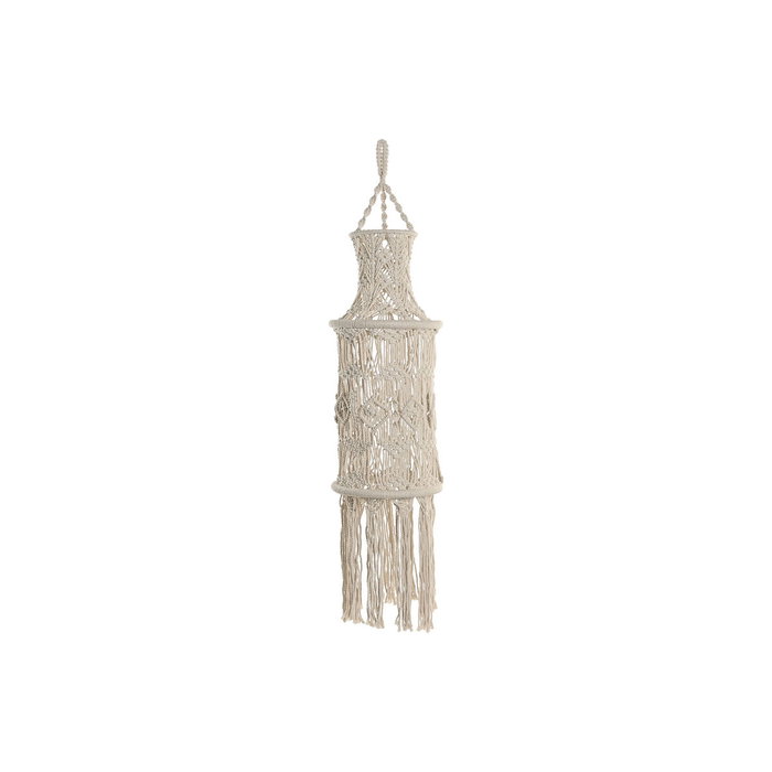 DKD Home Decor Pantalla de Algodón Macramé Tejido a Mano Crudo 25x25x108 cm DKD Home Decor Pantalla de Algodón Macramé Tejido a Mano Crudo 25x25x108 cm