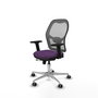 PIQUERAS Y CRESPO Silla de oficina Jorquera Morado y Gris