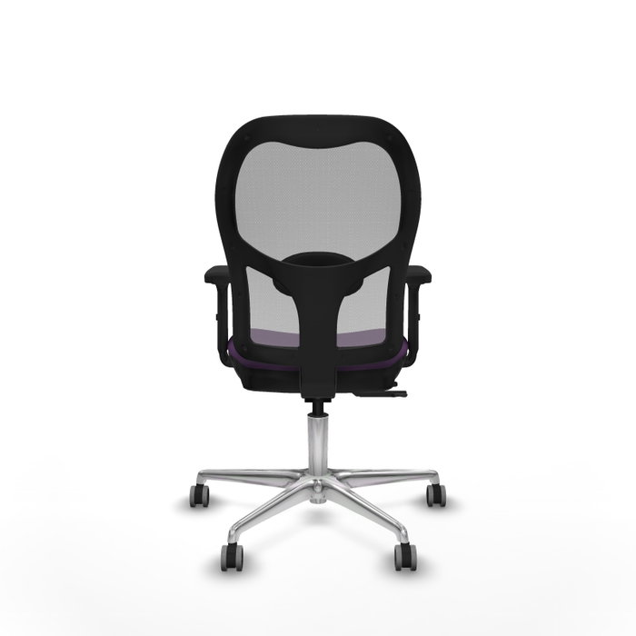 PIQUERAS Y CRESPO Silla de oficina Jorquera Morado y Gris