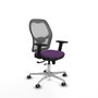 PIQUERAS Y CRESPO Silla de oficina Jorquera Morado y Gris
