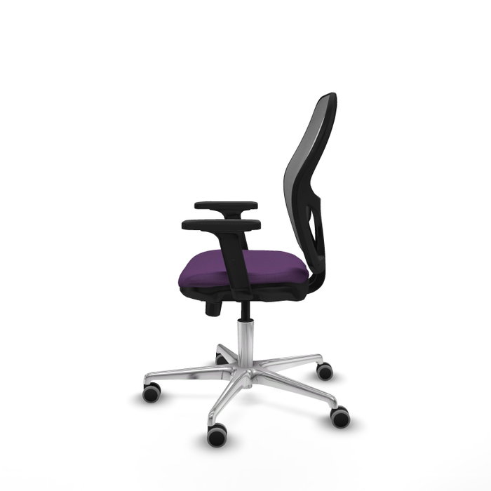 PIQUERAS Y CRESPO Silla de oficina Jorquera Morado y Gris