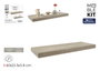 Moblekit Estante Flotante Oak SVEN 60x23.5x3.8cm