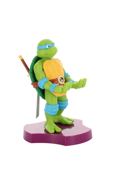 Exquisite Gaming Tortugas Ninja Mini-Soporte Holdems Leonardo 10 cm