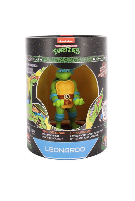 Exquisite Gaming Tortugas Ninja Mini-Soporte Holdems Leonardo 10 cm