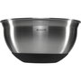 Brabantia Cuenco para mezclar de acero inoxidable, negro mate, 1,6 L