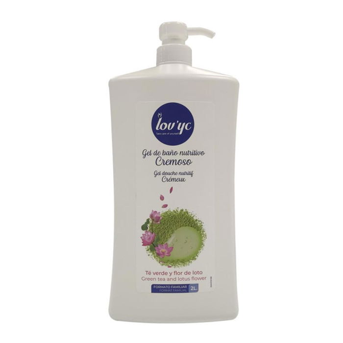 Lovyc Gel de Baño Té Verde y Flor de Loto Nutritivo 2000 ml Lovyc Gel de Baño Té Verde y Flor de Loto Nutritivo 2000 ml