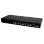StarTech SV831DVIU Conmutador KVM de 8 Puertos DVI/USB 2.0, Montaje en Rack 1U