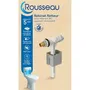 Edouard Rousseau AAAAAX63284 Válvula de flotador para cisterna WC lateral, Válvula antirretorno, Cierre antigolpe de ariete