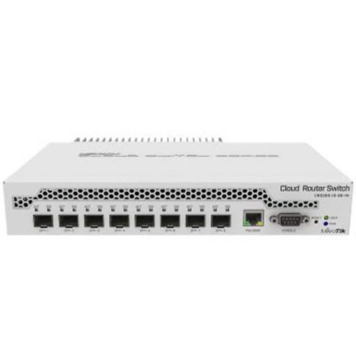 Mikrotik CRS309-1G-8S+IN Cloud Router Switch 10G, 8 Puertos SFP+, 1 GbE, 162 Gbps Mikrotik CRS309-1G-8S+IN Cloud Router Switch 10G, 8 Puertos SFP+, 1 GbE, 162 Gbps