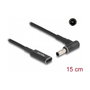 DeLOCK Adaptador de carga para portátil USB Type-C™ hembra a Samsung 5,5 x 3,0 mm macho 90° 15 cm