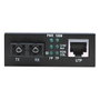 Intellinet Convertidor de Medios Fast Ethernet RJ45 a SC Negro