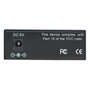 Intellinet Convertidor de Medios Fast Ethernet RJ45 a SC Negro