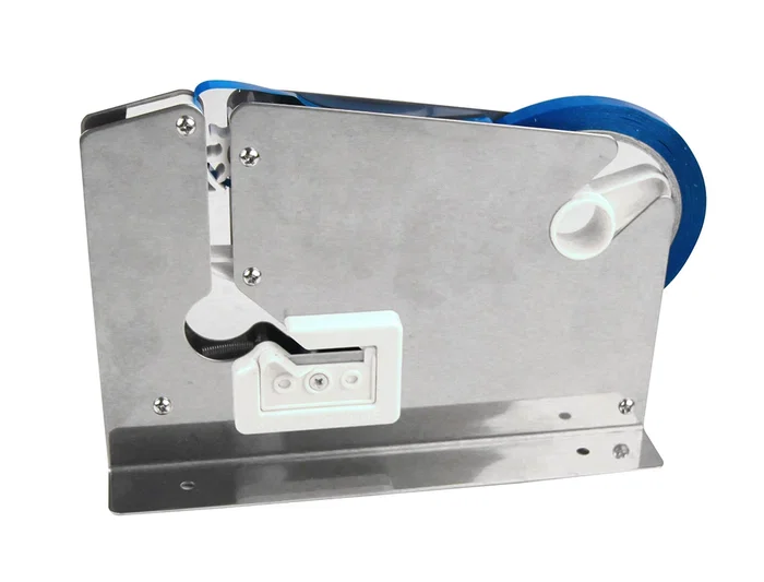 Q-connect Cinta Adhesiva Azul para Cerrar Bolsas, 66 m x 9 mm, para Máquinas Precintadoras, Rollo