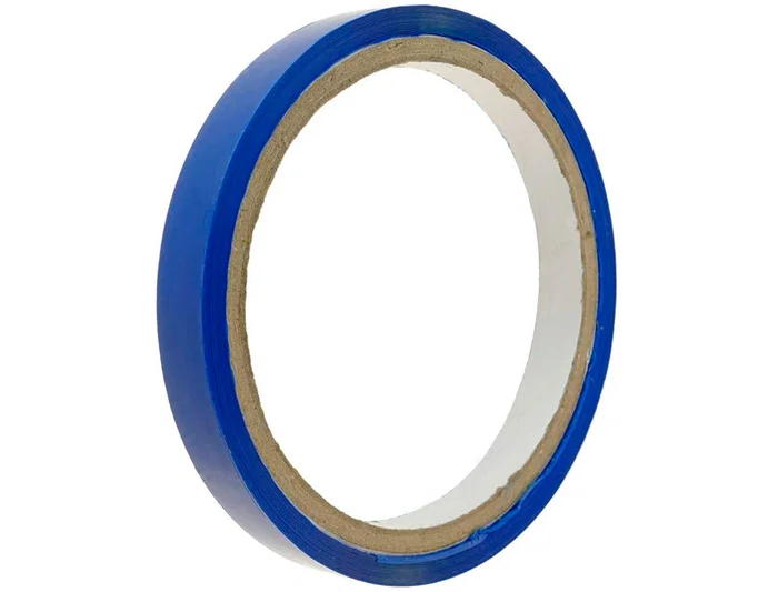 Q-connect Cinta Adhesiva Azul para Cerrar Bolsas, 66 m x 9 mm, para Máquinas Precintadoras, Rollo