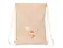 Bolsa Mochila con Cuerdas Safta Flores 26 x 34 x 1 cm